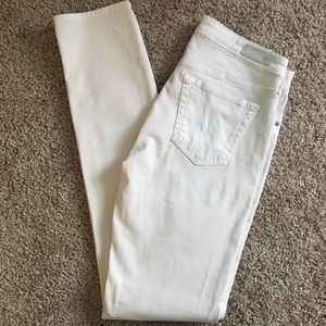 Adriano Goldschmied white stilt stretch jeans